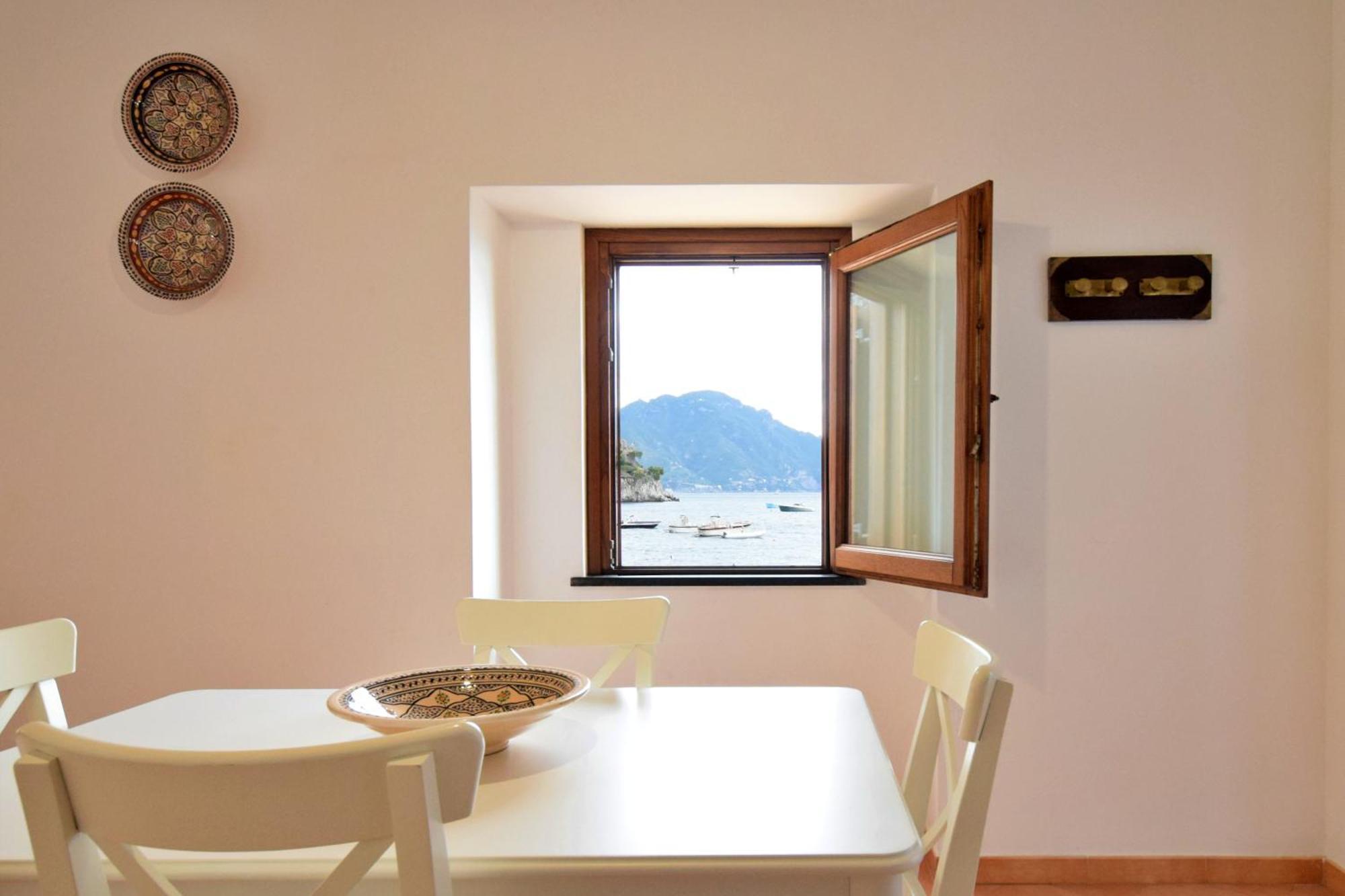 Casa Della Marina - Beach, Seaview, Wifi Conca dei Marini Buitenkant foto